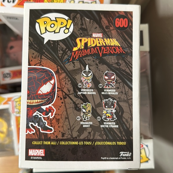 Spider-Man Maximum Venom: Venomized Miles Morales Funko Pop #600 - Picture 2 of 5